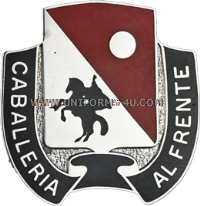 U.S. ARMY 192ND CAVALRY REGIMENT UNIT CREST (DUI)