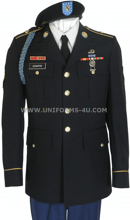 U.S. ARMY ENLISTED MALE ASU BLUE COAT