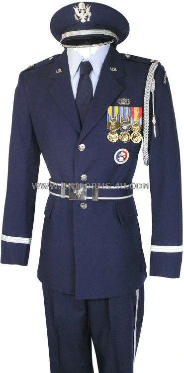 USAF MEN'S OFFICER SERVICE DRESS COAT