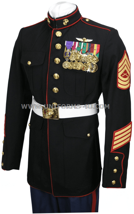 Used marine shop corps dress blues