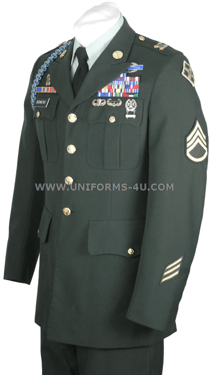 Green Class A Uniform 108