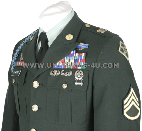 army enlisted dress uniforms