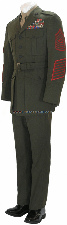 Male Officer Service Alpha Uniform Package - The Marine Shop