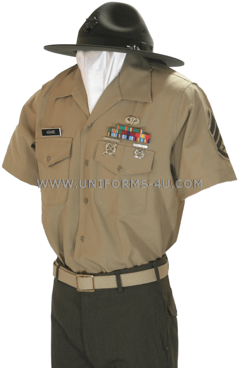 USMC MALE ENLISTED SERVICE DRESS UNIFORM