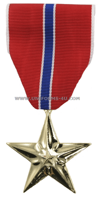 regulation size bronze star medal the medal is awarded to any person ... regulation size bronze star medal the medal is awarded to any person ...