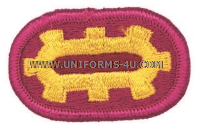 U.S. ARMY 801ST SUPPORT BATTALION OVAL