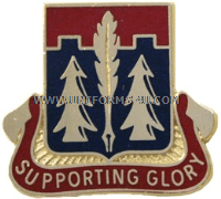 U.S. ARMY 10TH PERSONNEL SERVICES BATTALION UNIT CREST (DUI)