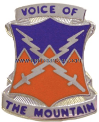 U.S. ARMY 10TH SIGNAL BATTALION UNIT CREST (DUI)