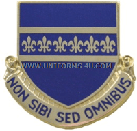 U.S. ARMY 126TH SUPPORT BATTALION UNIT CREST (DUI)