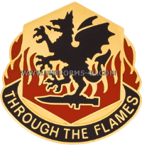 U.S. ARMY 126TH CHEMICAL BATTALION UNIT CREST (DUI)