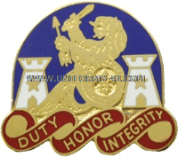 U.S. ARMY 164TH ENGINEER GROUP UNIT CREST (DUI)