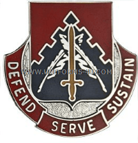 U.S. ARMY 24TH PERSONNEL SERVICES BATTALION UNIT CREST (DUI)