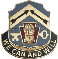 U.S. ARMY 154TH QUARTERMASTER BATTALION UNIT CREST (DUI)
