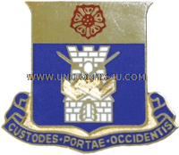 U.S. ARMY 186TH INFANTRY REGIMENT UNIT CREST (DUI)