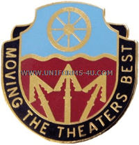 U.S. ARMY 272ND TRANSPORTATION BATTALION UNIT CREST (DUI)