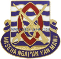 U.S. ARMY 294TH INFANTRY REGIMENT UNIT CREST (DUI)