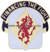 U.S. ARMY 374TH FINANCE BATTALION UNIT CREST (DUI)