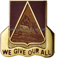 U.S. ARMY 385TH TRANSPORTATION BATTALION UNIT CREST (DUI)