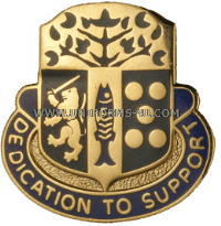 U.S. ARMY 415TH SUPPORT BATTALION UNIT CREST (DUI)