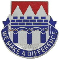 U.S. ARMY 417TH SUPPORT BATTALION UNIT CREST (DUI)