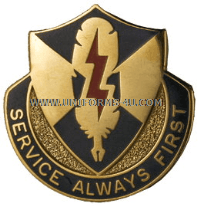 U.S. ARMY 556TH PERSONNEL SERVICES BATTALION UNIT CREST (DUI)