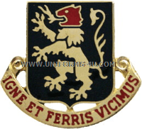 U.S. ARMY 640TH REGIMENT UNIT CREST (DUI)