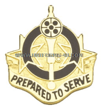 U.S. ARMY 695TH SUPPORT BATTALION UNIT CREST (DUI)