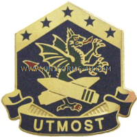 U.S. ARMY 110TH CHEMICAL BATTALION UNIT CREST (DUI)
