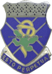 U.S. ARMY 123RD ARMOR REGIMENT UNIT CREST (DUI)
