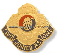 U.S. ARMY 23RD CHEMICAL BATTALION UNIT CREST (DUI)