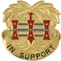 U.S. ARMY 394TH QUARTERMASTER BATTALION UNIT CREST (DUI)