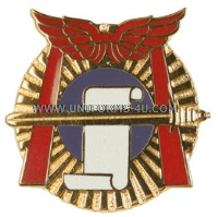 U.S. ARMY 1ST CIVIL AFFAIRS BATTALION UNIT CREST (DUI)