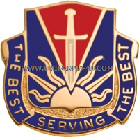 U.S. ARMY 5TH PERSONNEL SERVICES BATTALION UNIT CREST (DUI)