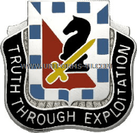 U.S. ARMY 221ST MILITARY INTELLIGENCE BATTALION UNIT CREST (DUI)