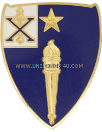 U.S. ARMY 46TH INFANTRY REGIMENT UNIT CREST (DUI)