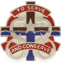 u.s. army 18th field hospital unit crest