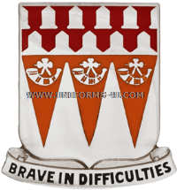 u.s. army 33rd signal battalion unit crest