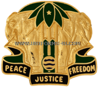 u.s. army 40th military police battalion unit crest