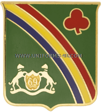 u.s. army 69th infantry unit crest