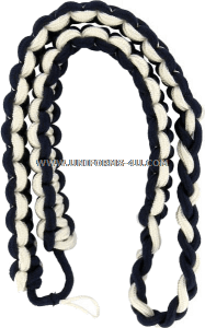 usaf drum & bugle / fife & drum shoulder cord