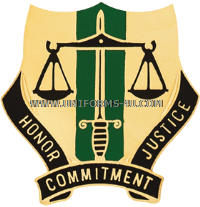 u.s. army 724th military police battalion unit crest