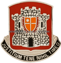 u.s. army 779th engineer battalion unit crest