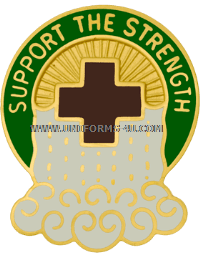 u.s. army 865th combat support hospital unit crest