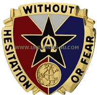u.s. army 901st support battalion unit crest