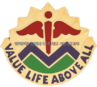 u.s. army 5502nd hospital augmentation unit crest
