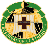 u.s. army medical department fort campbell crest
