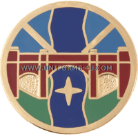 U.S. ARMY 1ST TRANSPORTATION MOVEMENT CONTROL AGENCY UNIT CREST (DUI)
