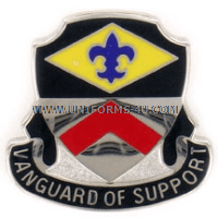 U.S. ARMY 9TH FINANCIAL MANAGEMENT SUPPORT UNIT UNIT CREST (DUI)