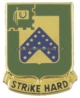 U.S. ARMY 16TH CAVALRY REGIMENT UNIT CREST (DUI)
