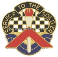 U.S. ARMY 18TH PERSONNEL SERVICES BATTALION UNIT CREST (DUI)